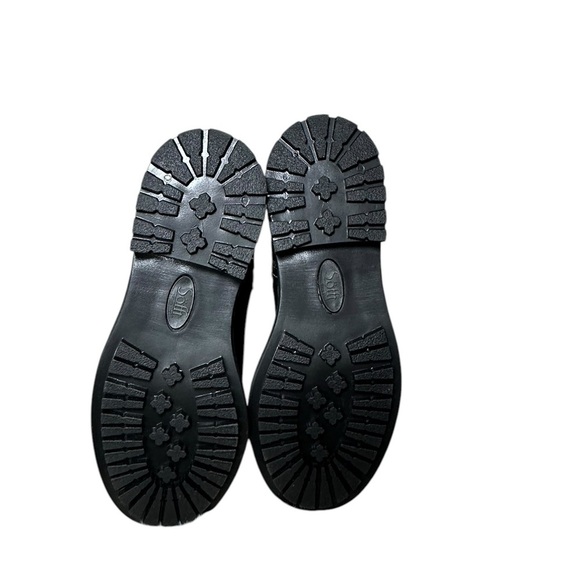 New Sofft Shoes Womens Size 6 Black Leather Side Zip Boot - Picture 7 of 9